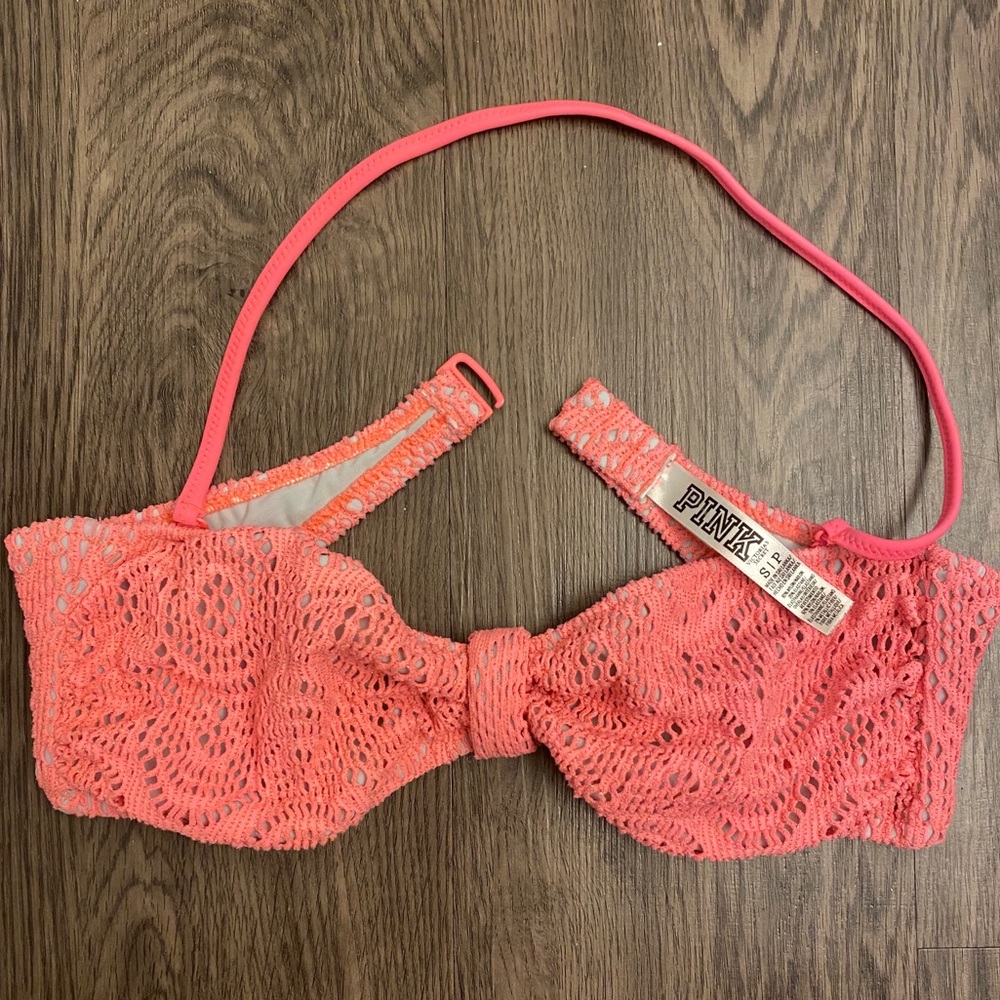 Victoria Secret PINK Pink Strapless Bikini Top